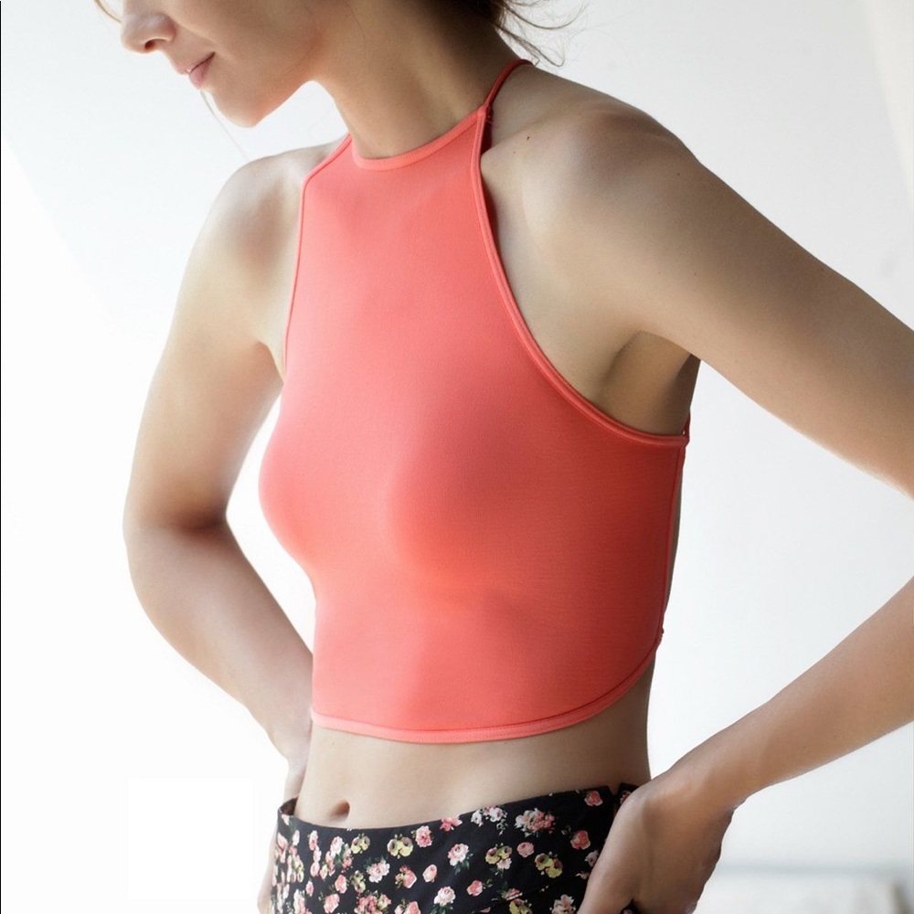 FREE PEOPLE Strappy Back BraMi coral XS / small